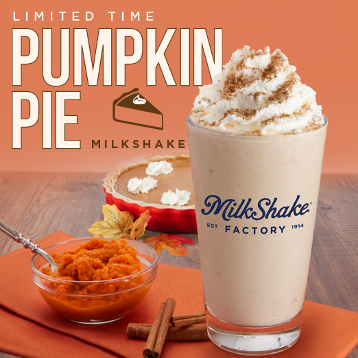 pumpkin pie milkshake